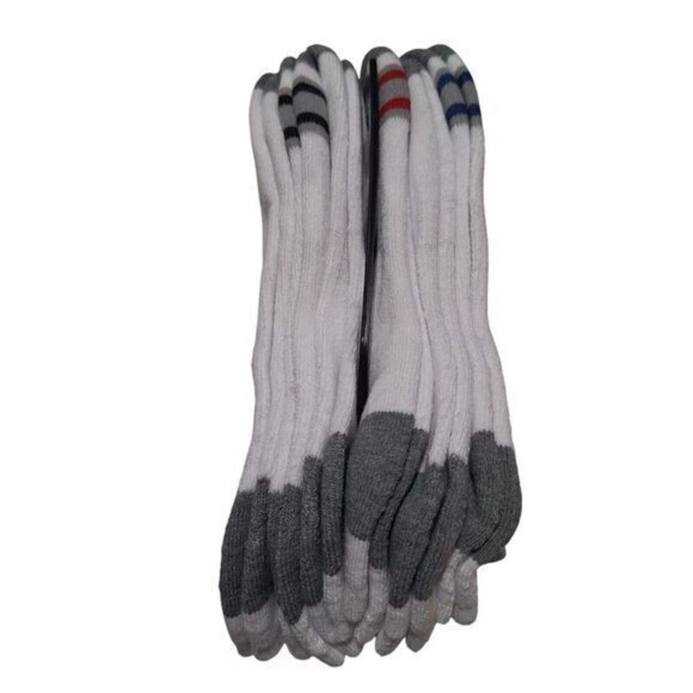 True‎ Religion Men's Low Cut Socks 12 Pack Size 10-13 Cushioned Gray White-NEW - Picture 5 of 10